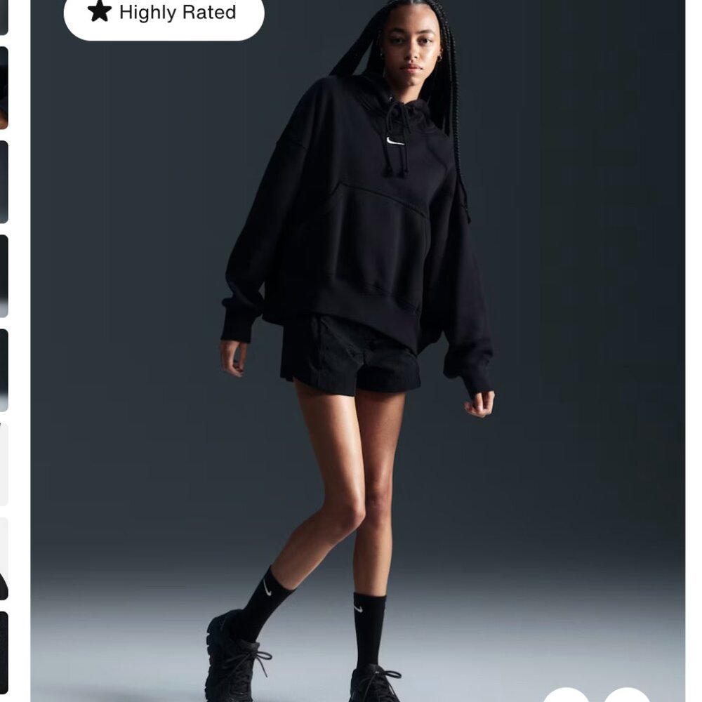 Nike Black Hoodie Sweatshirt